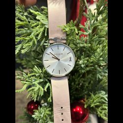 COACH Breast Cancer Awareness Watch