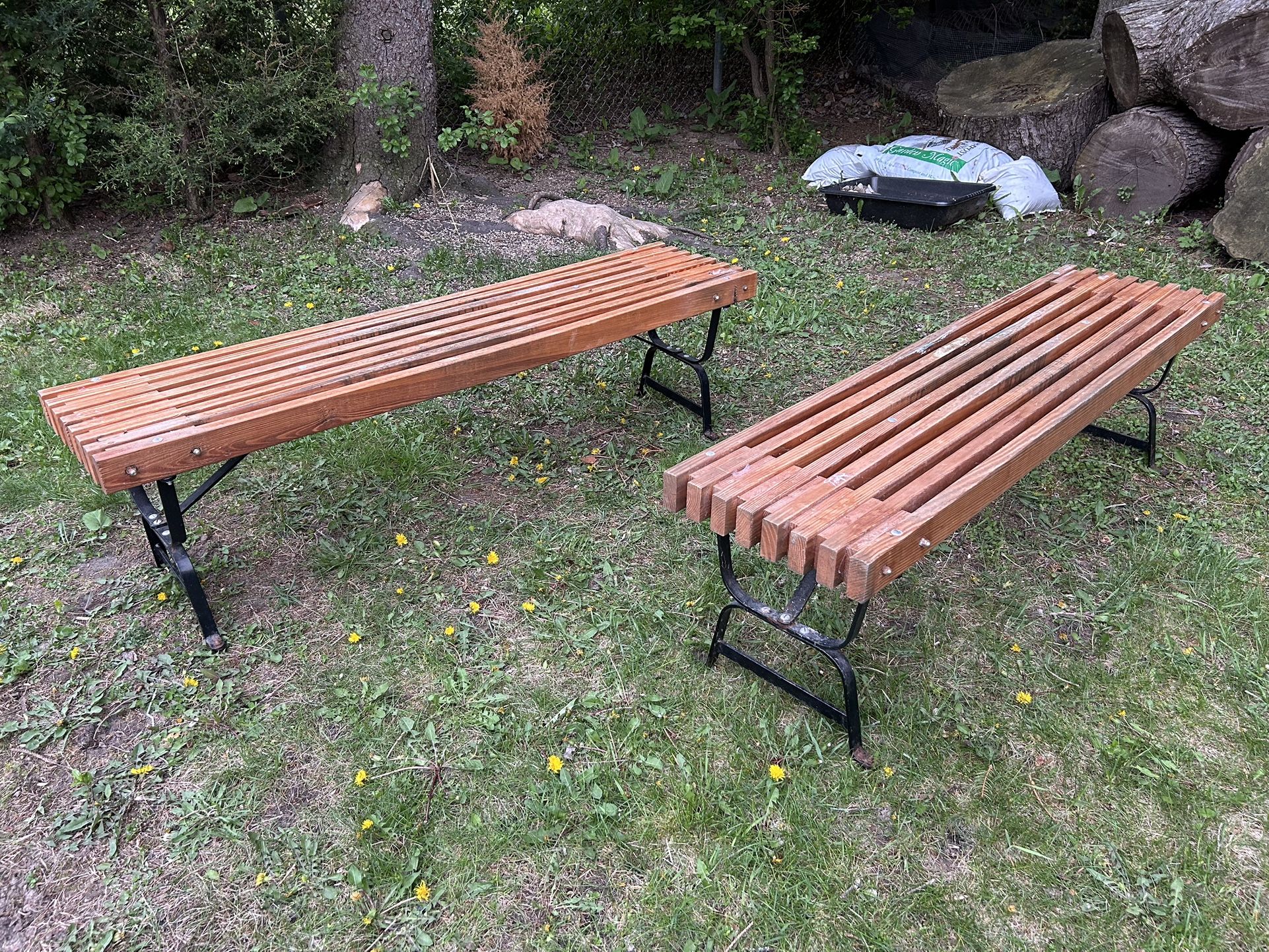Wooden Benches