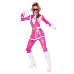 Pink power ranger costume (L)
