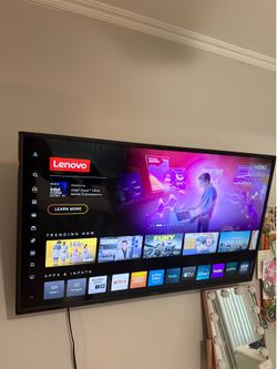 43” Vizio smart tv with swivel mount