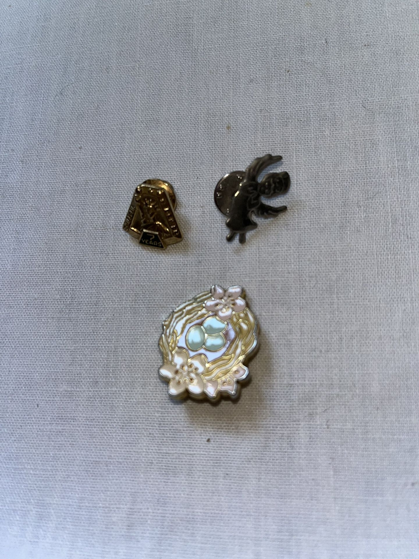 Used jewelry pins
