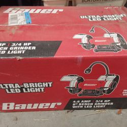 8 Inch Bauer grinder With Led Light 