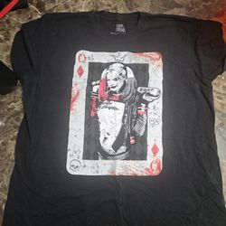 DC Comics Suicide Squad Harley Quinn Queen Of Diamonds T-Shirt