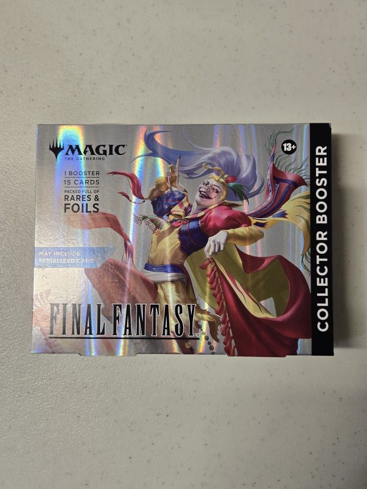 Magic The Gathering Final Fantasy Collector Booster Pack Sealed