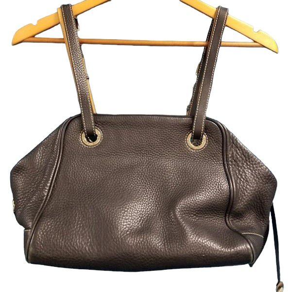 Dooney & Burke Soft Pebbled Leather Adjustable Strap Should Bag