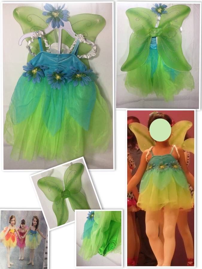 Halloween Consume / ballerina Daisy Fairy / 5-6yrs