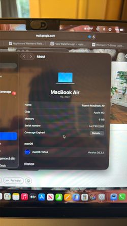MacBook Air 2022 Model