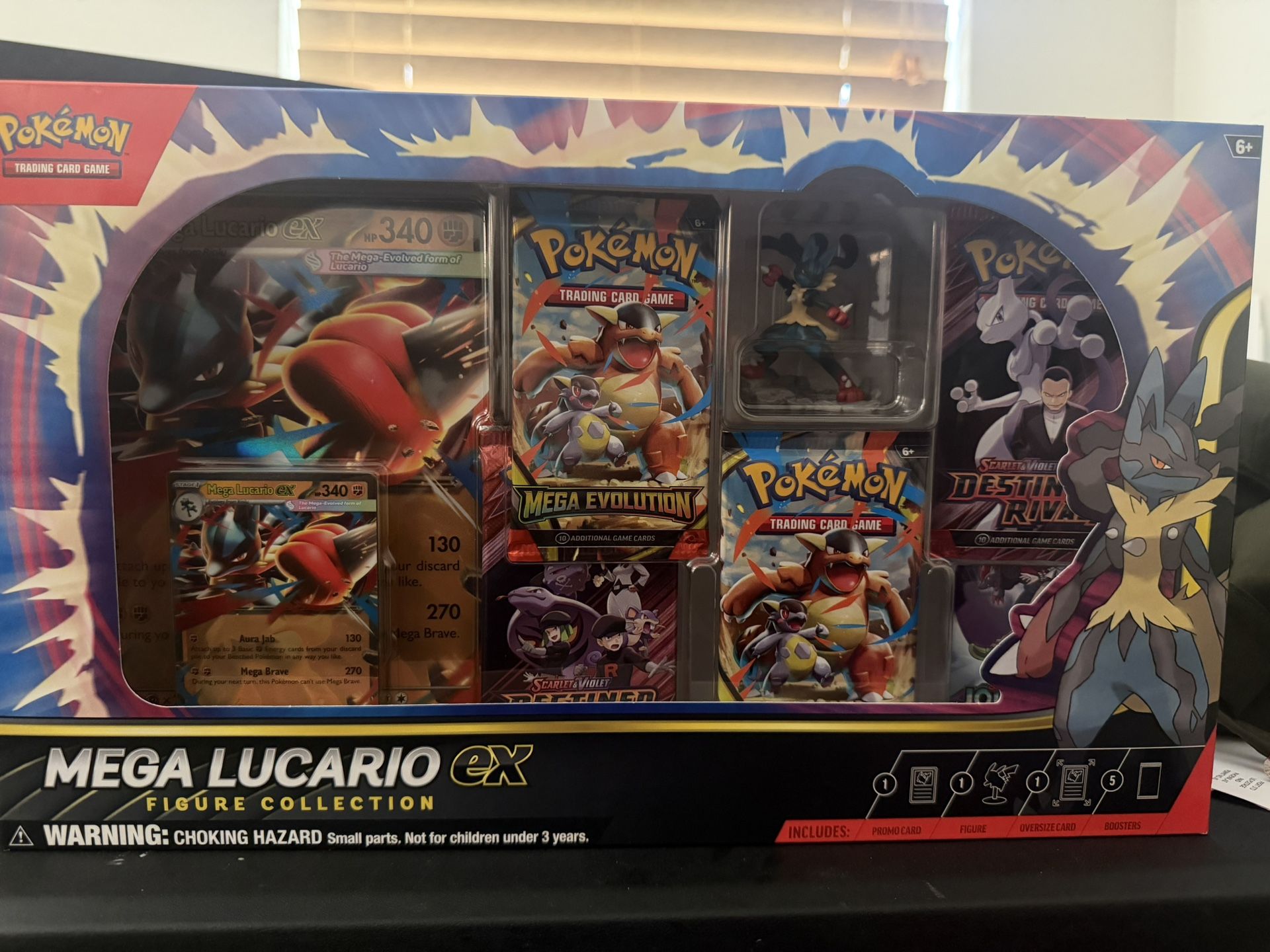 Mega Lucario ex Figure Collection Pokémon Trading Card Game