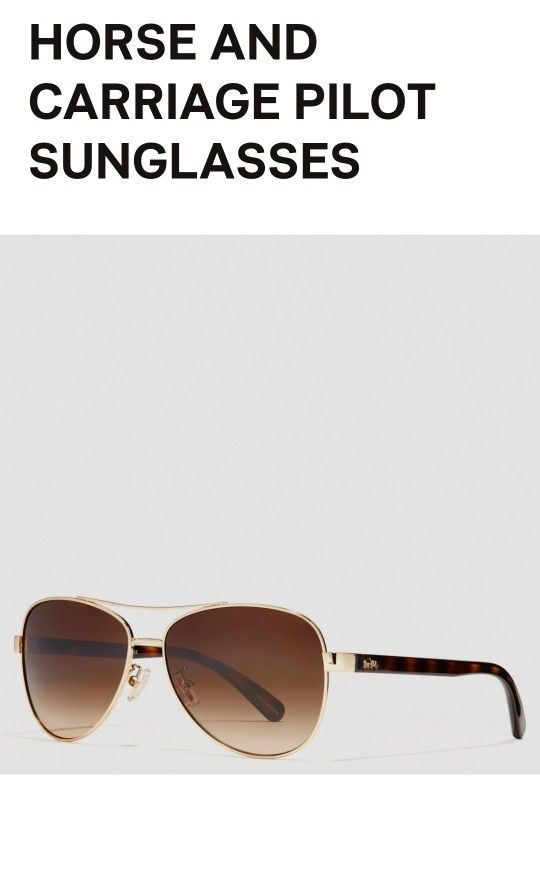 Brand New Coach Sunglasses
