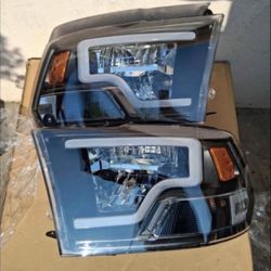 09-18 Dodge Ram Headlights LED 