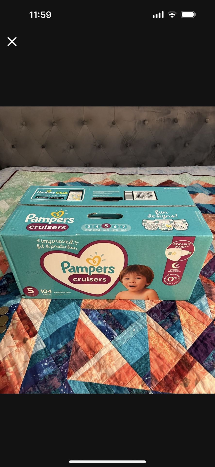 Pampers Size 5
