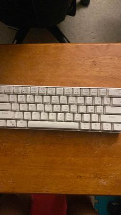 Keyboard that can change color lights