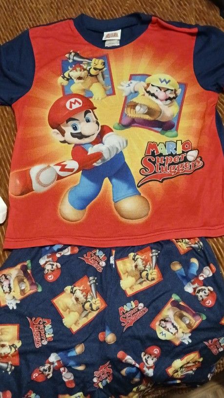 Super Mario PJ Set and T-shirts