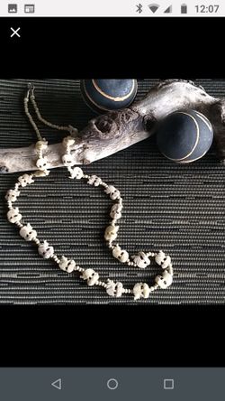 Bone necklace