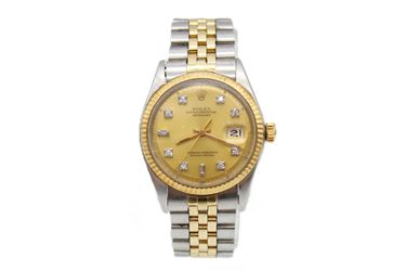 Vintage Rolex Datejust 1601 36mm 1969 Modified Dial Aftermarket 2-Tone Bracelet