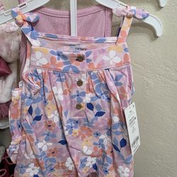 Carter's 3 Piece Outfit For Toddler Girl 