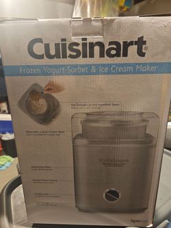 Cuisinart ice cream maker