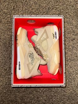 Jordan 4 Off-White Sail Size 9.5