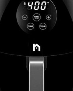 " Brand New " New House Kitchen Digital XL 3.5 L Quart Air Fryer w/ Flat Basket, Touch Screen AirFryer