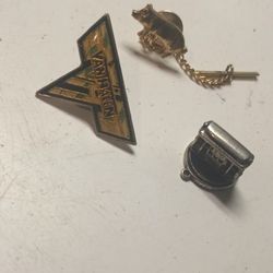 Vintage Lot Of 3 Unique Pins