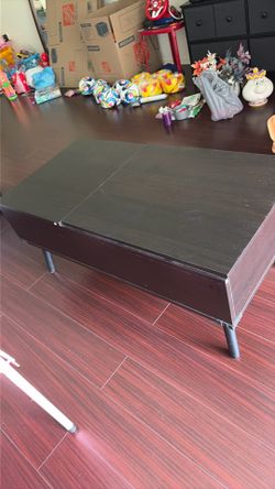 Modern Lift-Top Coffee Table with Storage