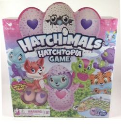 Hatchimals Hatchtopia Game With Two Mystery Eggs