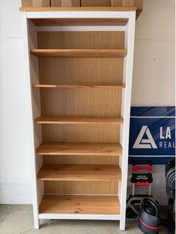Solid Wood Bookshelf | IKEA Hemnes
