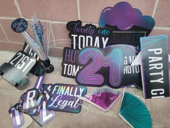 21 Birthday Decorations