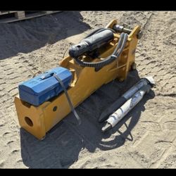 Concrete Attachment, Excavator, silent concrete breaker