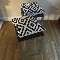 Bar Stool And Pillow