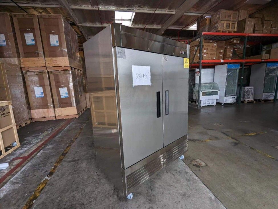 1 Door Steel Stainless Restaurant Commercial Business Kitchen Cooler Storage Refrigerator
