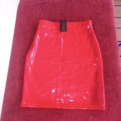 Frederick's of Hollywood red skirt size Small