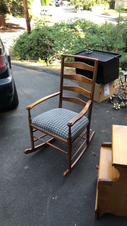 Mid-century style rocking chair, USA