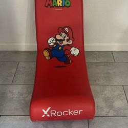 X Rocker Joy Collection Video Rocker Gaming Chair  Super Mario Red Up To 275 Lbs