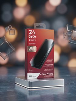 ZAGG invisible shield Glass Elite Privacy 360 protector iPhone 16 Pro