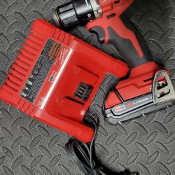 Milwaukee M18 Drill with Battery and Charger 