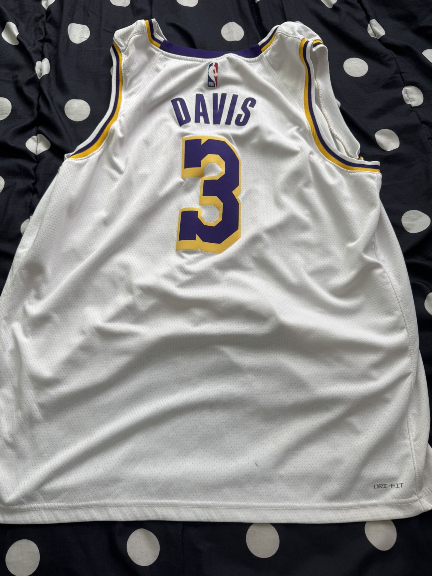 Lakers Anthony Davis Jersey 