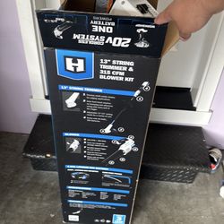 13 inch string trimmer and 315 CFM blower kit