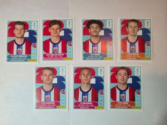 Panini FIFA World Cup 2026 Norway Sticker Set (7 Stickers)
