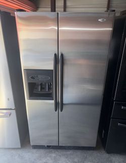 Maytag Stainless Steel Refrigerator And Freezer