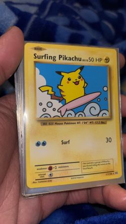 Surfing Pikachu 