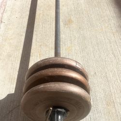 Total 60 Pounds w/Barbell Bar…I’m Located In Flushing/Bayside Queens