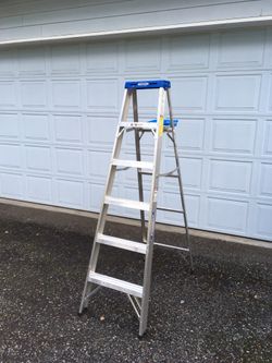 6 ft metal ladder