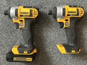 DeWalt Set Of 2 Impact Drivers