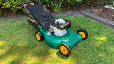 Weed eater push mower