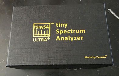 New.     Tiny spectrum analyzer Ultra+