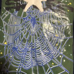 Green/blue Spider Hoodie 