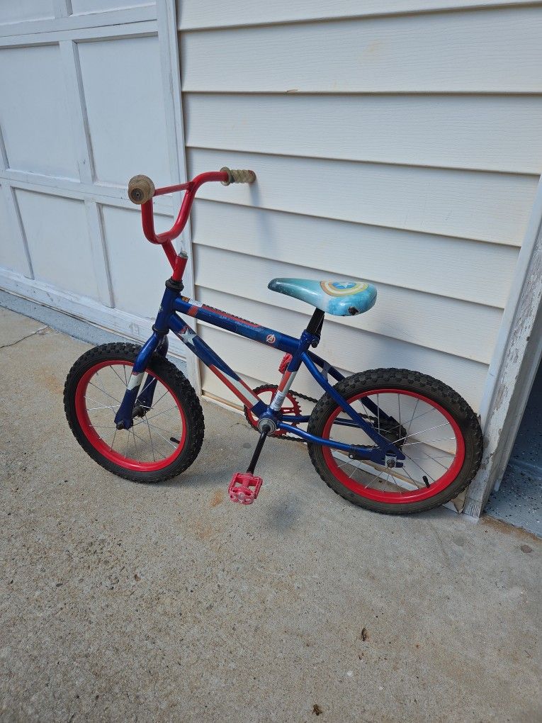Bicycle 16" Captain America For Kid