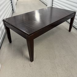 Large Solid Wood Coffee Table (48 x 26)