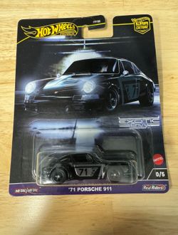2024 Hot Wheels Premium Car Culture 71 Porsche 911 Black Chase Exotic Envy 0/5